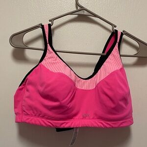 VSX Vibrant Pink and Black Sports Bra